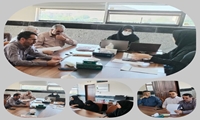 جلسه بررسی شیوه نامه ارائه و ارزشیابی آموزش مجازی و دریافت پیشنهادات اصلاحی